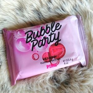 ❤HP❤ PINK Bubble Party Cleansing Bath Bar